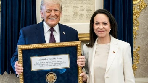 🏅 Nobel Foundation Clarifies: Machado’s Peace Prize Medal Cannot Be Handed to Trump