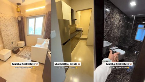 🚉 Viral : Mumbai’s ₹1.25 Cr Apartment Compared to Train Coach