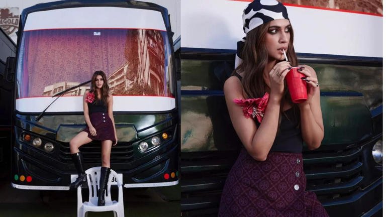 Kriti Sanon Brings Confidence and Versatility to Winter Glam