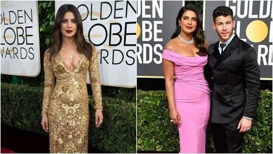 Priyanka Chopra’s Iconic Golden Globes Gowns Before 2026 Return
