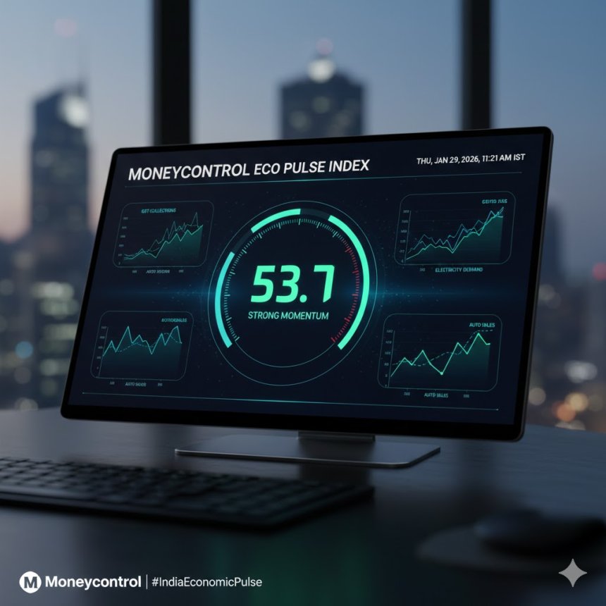 #IndiaEconomicPulse: Moneycontrol’s New Index Signals Steady Growth in December 2025